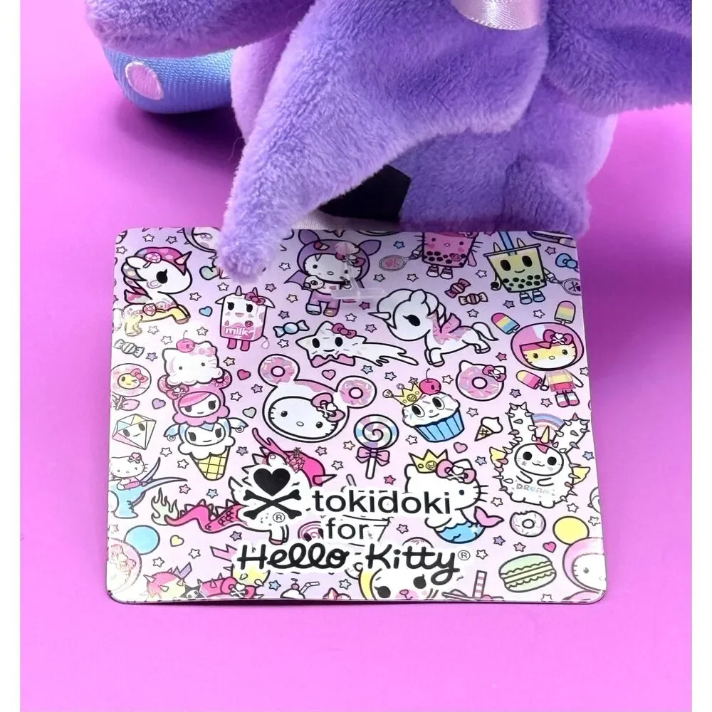 Hello Kitty X TokiDoki Purple Bat Plush
